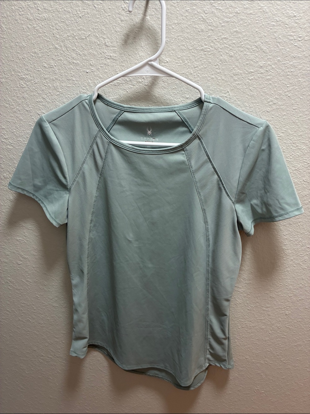 Spyder Sage Green Short-Sleeve Performance Tee